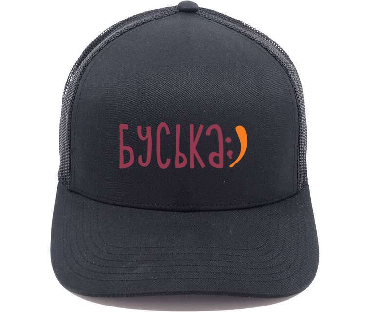 Кепки, бейсболки с сеткой Буська