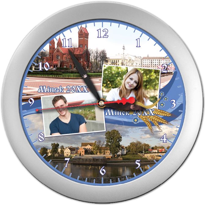 Wall clock Photos Of Minsk