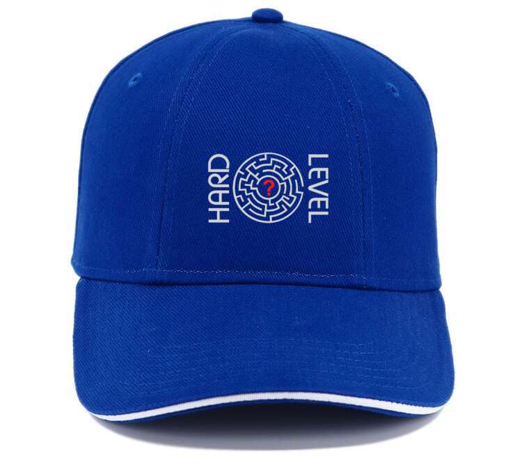 Кепки, бейсболки с прямым козырьком Hard Level