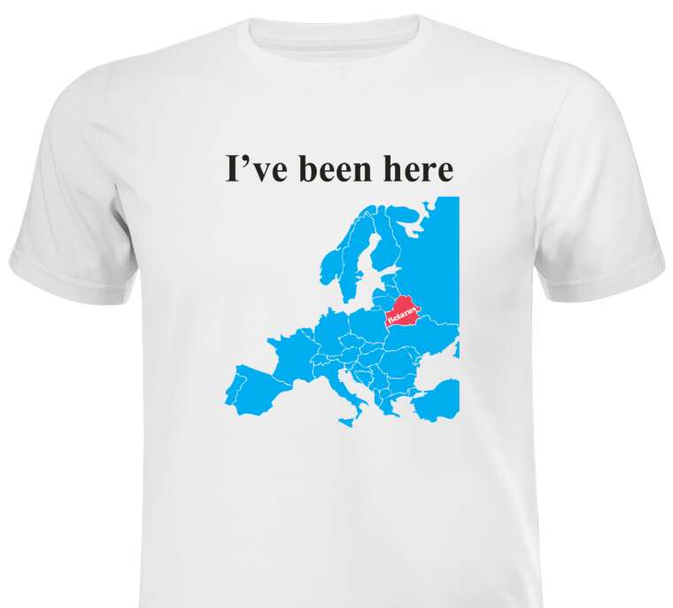 T-shirts, T-shirts I was here