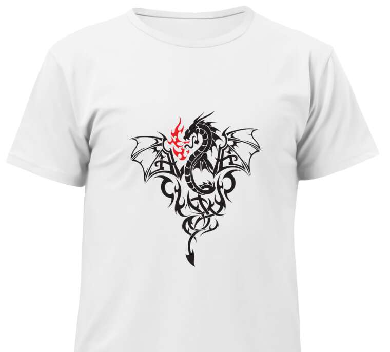 T-shirts, T-shirts for children Fire dragon