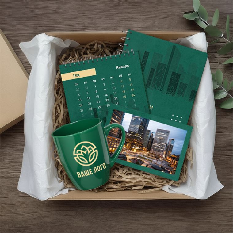 Подарочные наборы с логотипом Деловой практичный