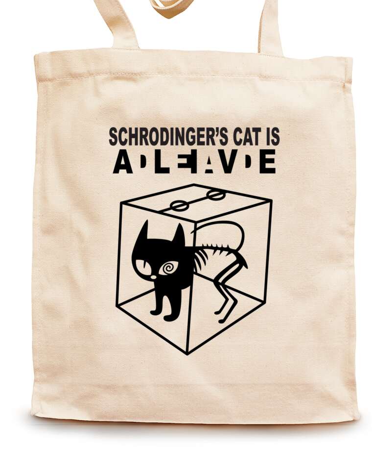 Shopping bags Schrodinger's Cat