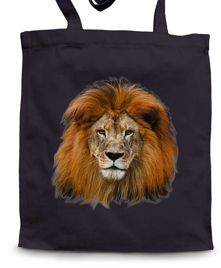 Shopping bags 3D lion