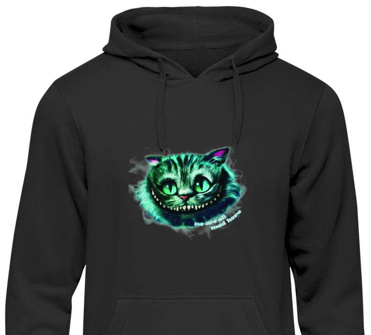 Hoodies, hoodies The Cheshire cat 3D