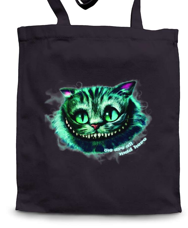 Shopping bags The Cheshire cat 3D