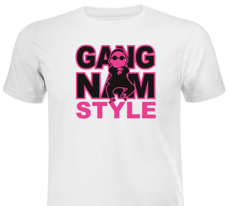 Майки, футболки Gang nam style