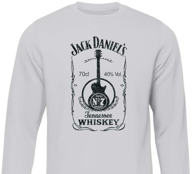 Sweatshirts Jack Daniels Guitar