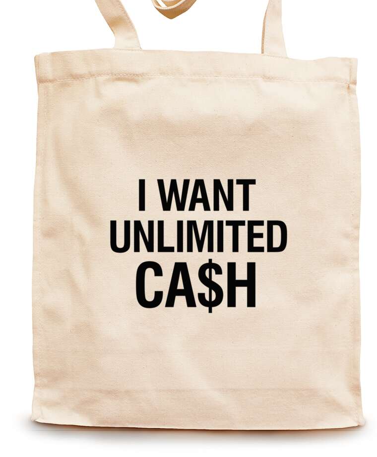 Сумки-шопперы I want unlimited cash