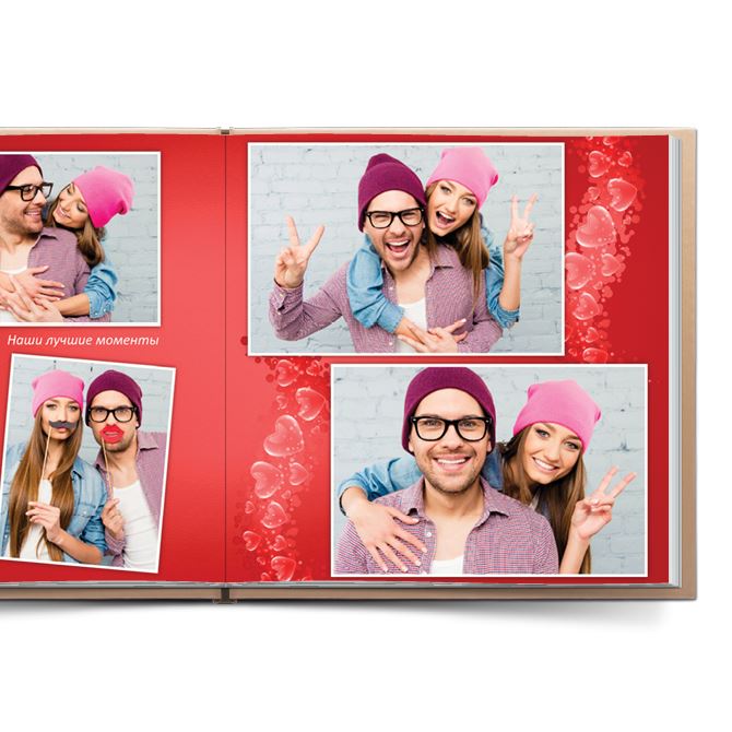 Photo Albums, Photo Books Love red heart