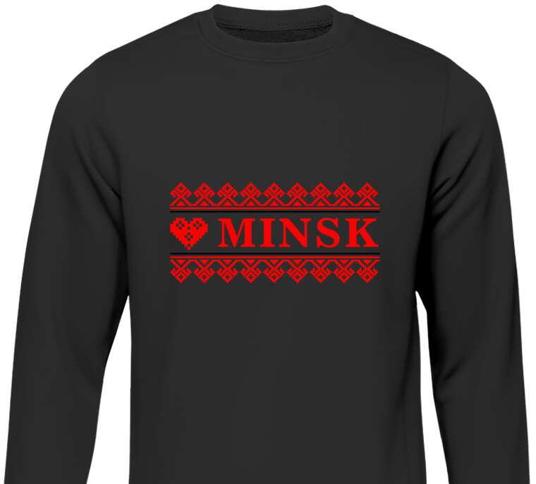 Sweatshirts Minsk embroidery