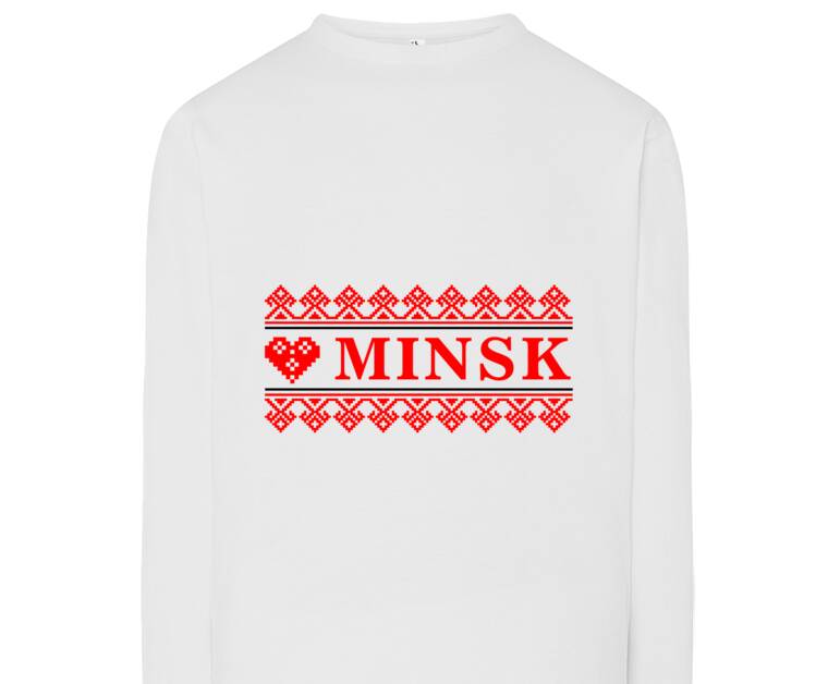 Лонгсливы Minsk вышиванка
