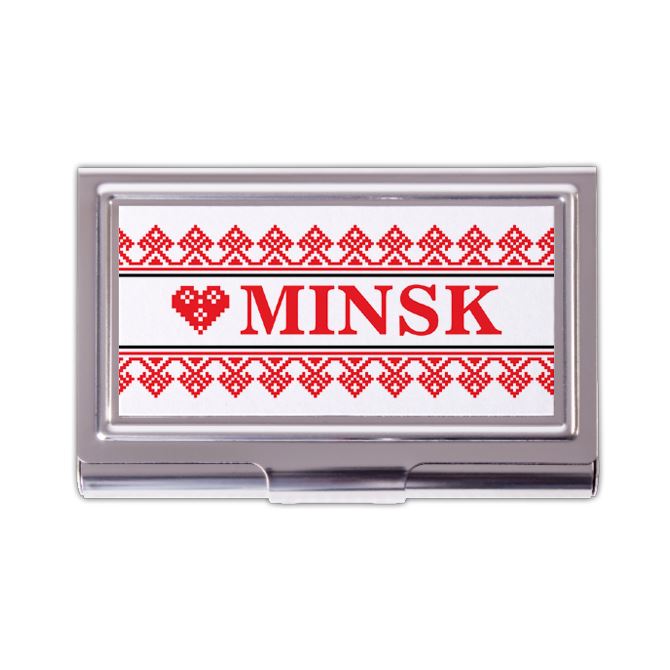Business card holders Minsk embroidery
