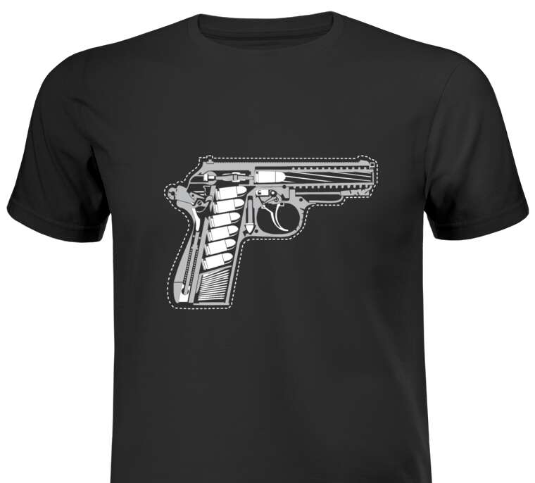 Майки, футболки With a gun
