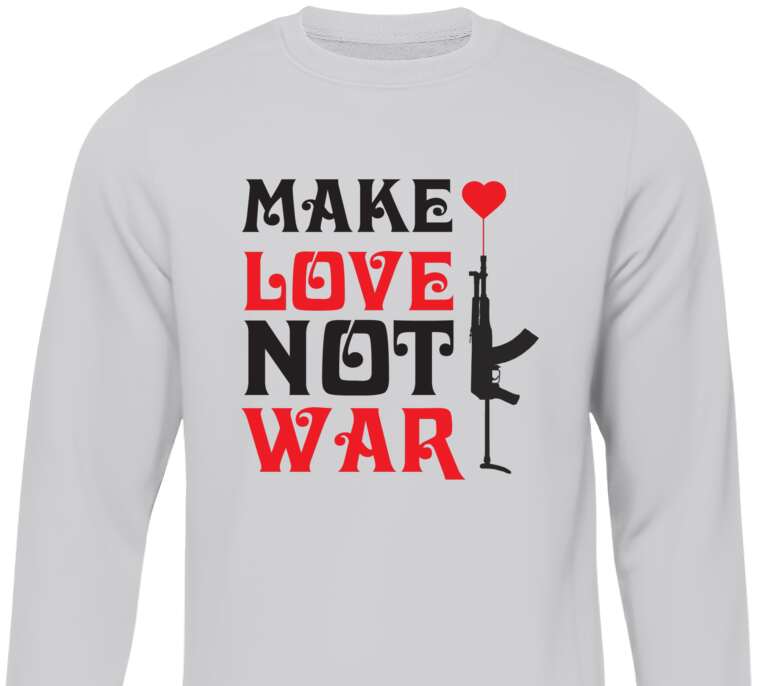 Sweatshirts No to war!