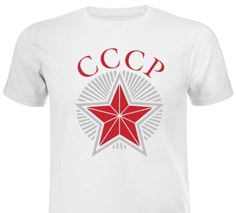 T-shirts, T-shirts Red star
