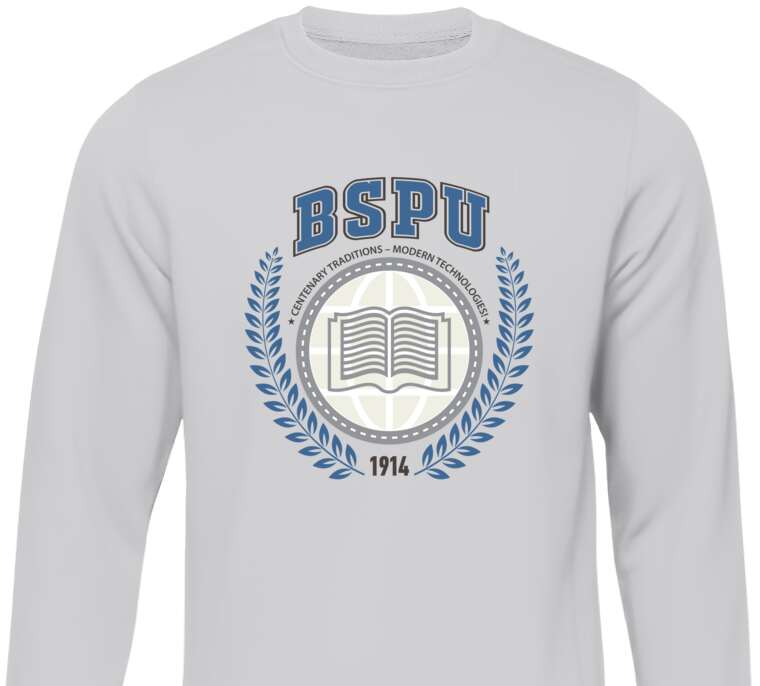 Свитшоты The emblem of BSPU