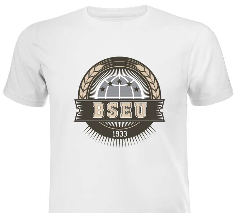 T-shirts, sweatshirts, hoodies The emblem of the BSEU