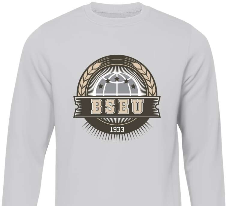 Sweatshirts The emblem of the BSEU