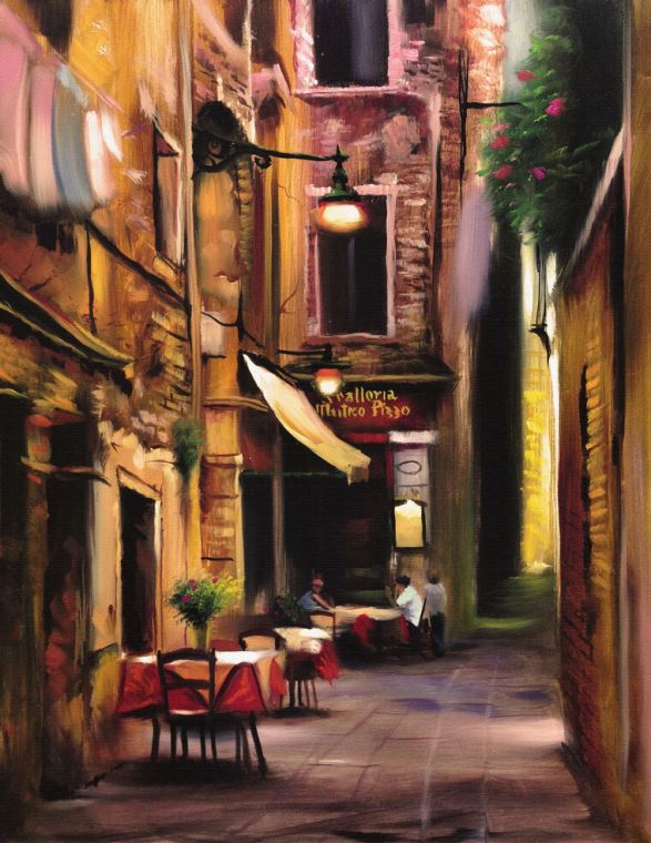 Картины Italian cafe