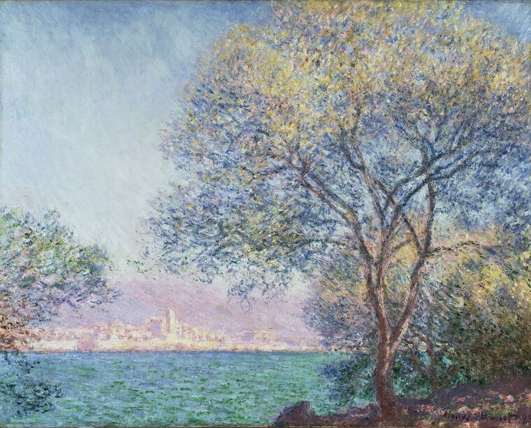 Картины Claude Monet Antibes in the Morning