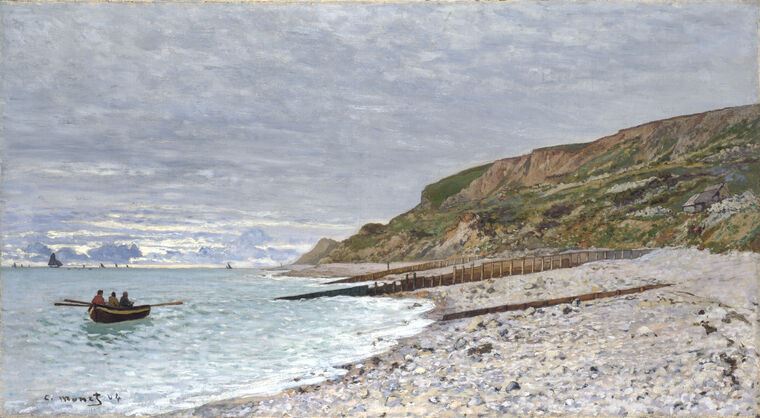 Репродукции картин Claude Monet The Point of Heve, Honfleur