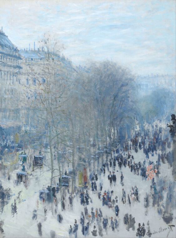 Репродукции картин Claude Monet Boulevard des Capucines