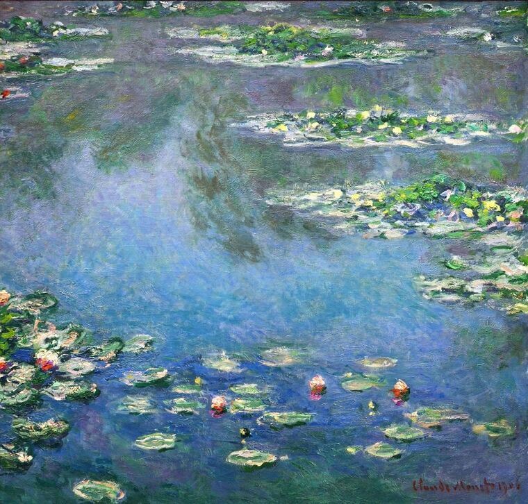 Картины Claude Monet Water Lilies