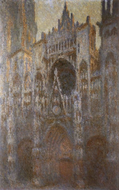 Купить и печать на заказ Репродукции картин Клод Моне Rouen Cathedral