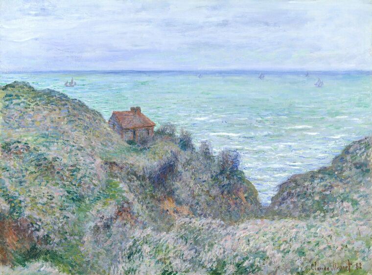 Репродукции картин Claude Monet Customs House