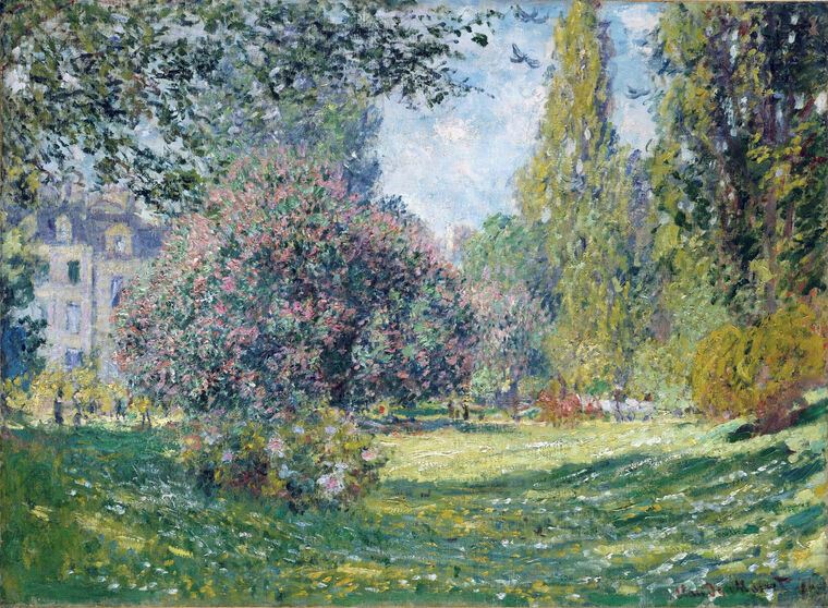 Репродукции картин Claude Monet Parc Monceau, Paris