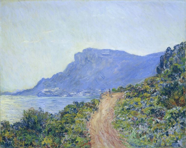 Картины Claude Monet The Corniche of Monaco