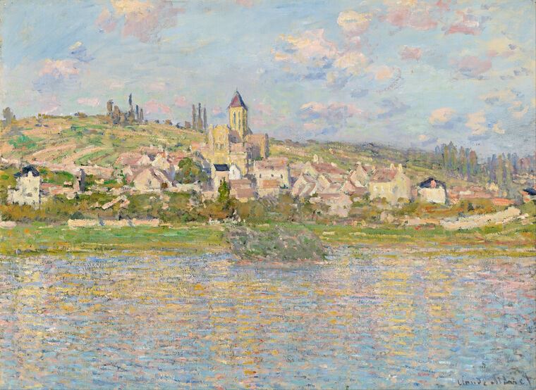 Картины Claude Monet Vetheuil