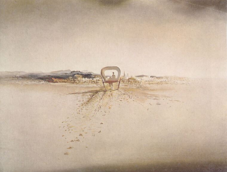 Репродукции картин Salvador Dali The Phantom Cart