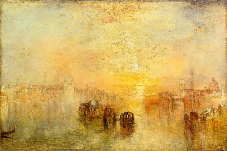 Reproduction paintings William Turner Going to the Ball (San Martino)