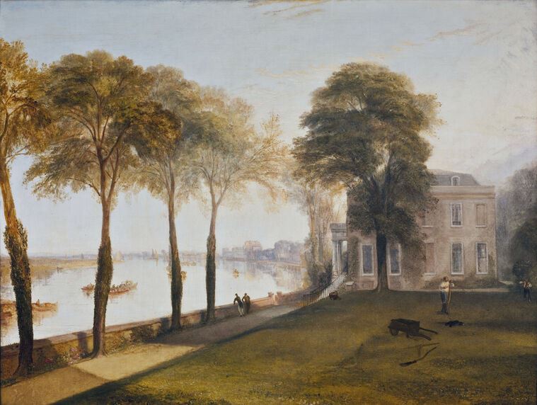 Репродукции картин William Turner Mortlake Terrace, Early Summer Morning
