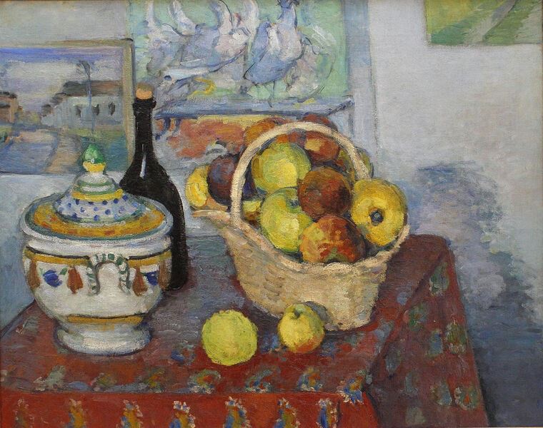 Картины Paul Cezanne Soup Bow