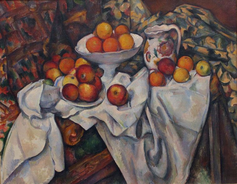 Картины Paul Cezanne Apples and Orange