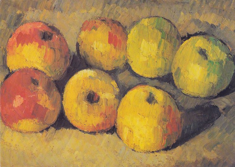 Картины на фотобумаге Paul Cezanne Apples Картины на фотобумаге Paul Cezanne Apples