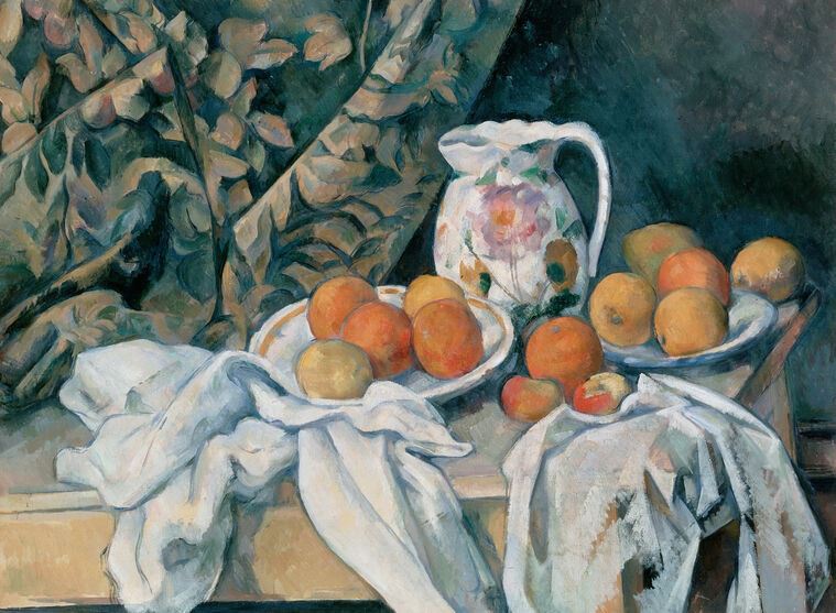 Paintings, photos from Passepartout Paul Cezanne Curtain