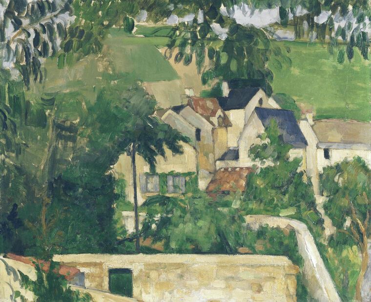 Картины Paul Cezanne Landscape, Auvers