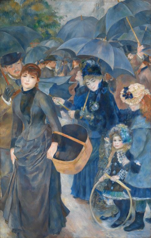Картины на холсте Pierre Auguste Renoir Umbrellas