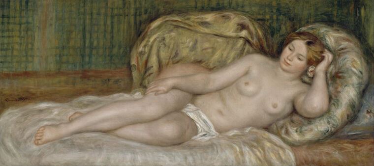 Репродукции картин Pierre Auguste Renoir Large Nude