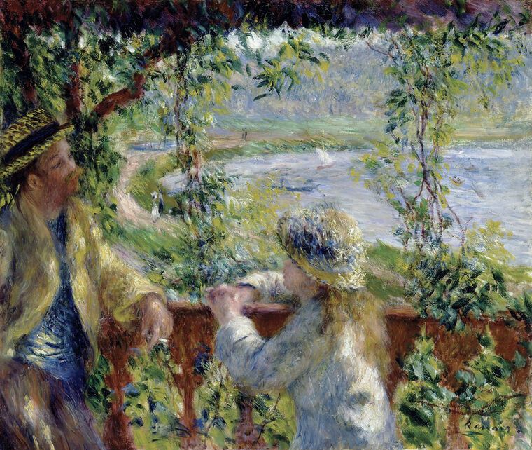 Репродукции картин Pierre Auguste Renoir Near the Lake