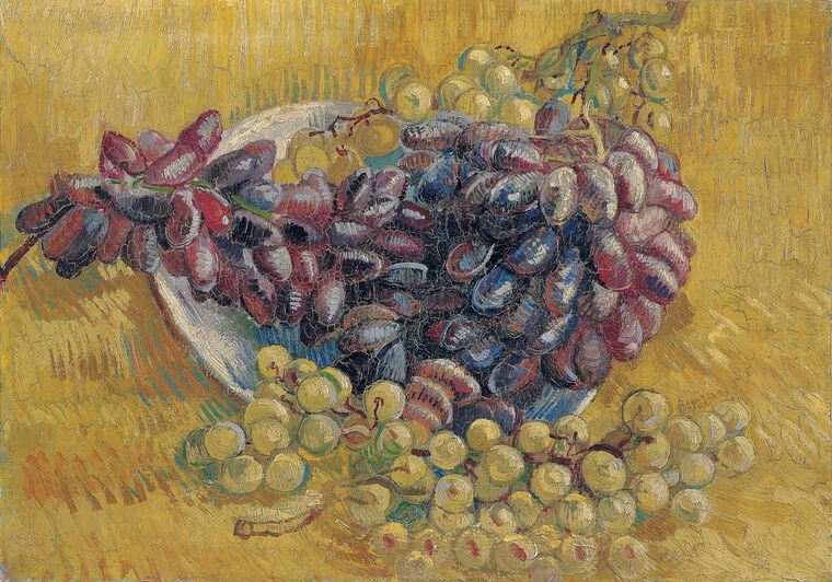 Картины на пластике, пеноркартоне Vincent Van Gogh Grapes