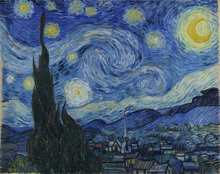 Репродукции картин Vincent Van Gogh Starry Night