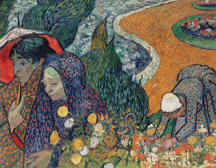 Репродукции картин Vincent van Gogh Memory of the Garden at Etten