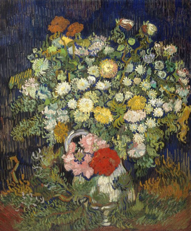 Репродукции картин Vincent van Gogh Vase with Flowers