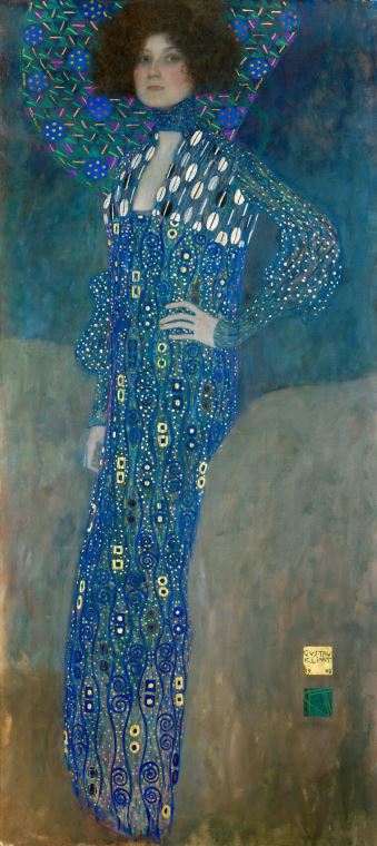 Reproduction paintings Gustav Klimt Portrait of Emilie Floge
