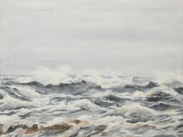 Reproduction paintings The restless sea